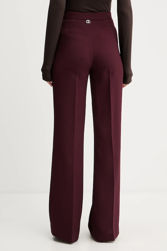 Одяг Штани Twinset 252TP2591 бордо
