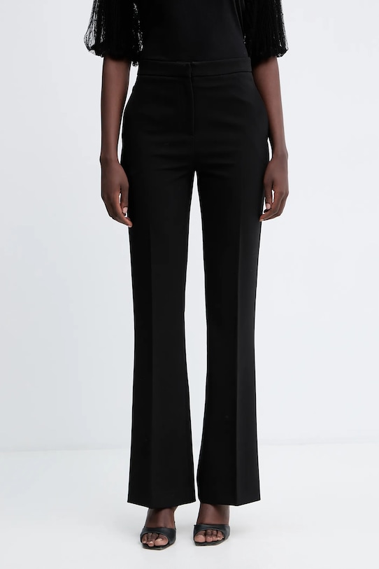 Twinset spodnie z elastanem czarny 252TT2232