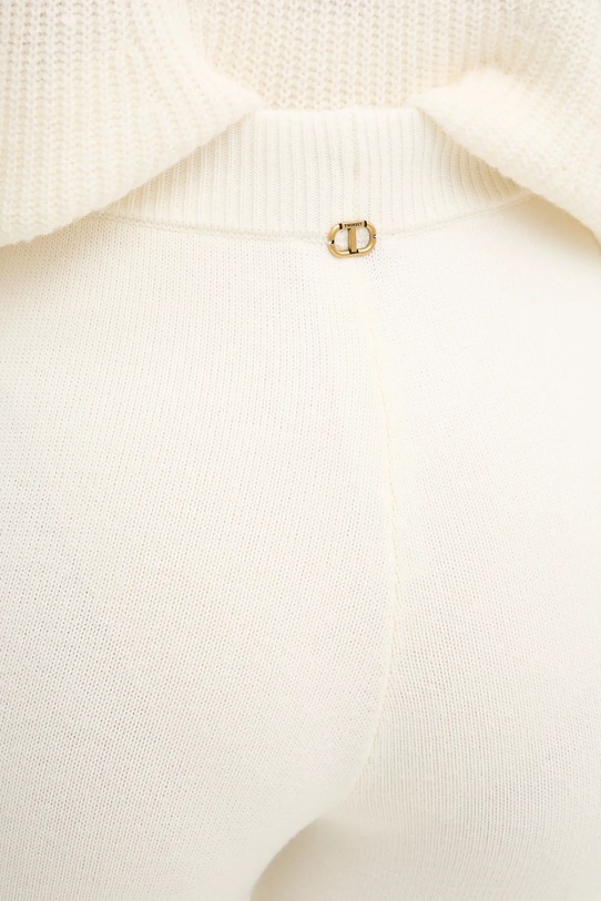 Штани з додаванням вовни Twinset бежевий 252TT3452