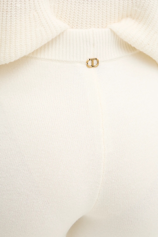 Штани з додаванням вовни Twinset бежевий 252TT3452