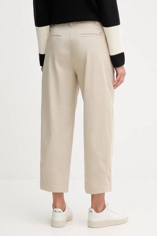 Oblečení Kalhoty Calvin Klein Jeans LV044D662G béžová