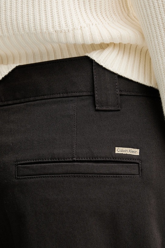 Hlače Calvin Klein Jeans smeđa LV044D662G