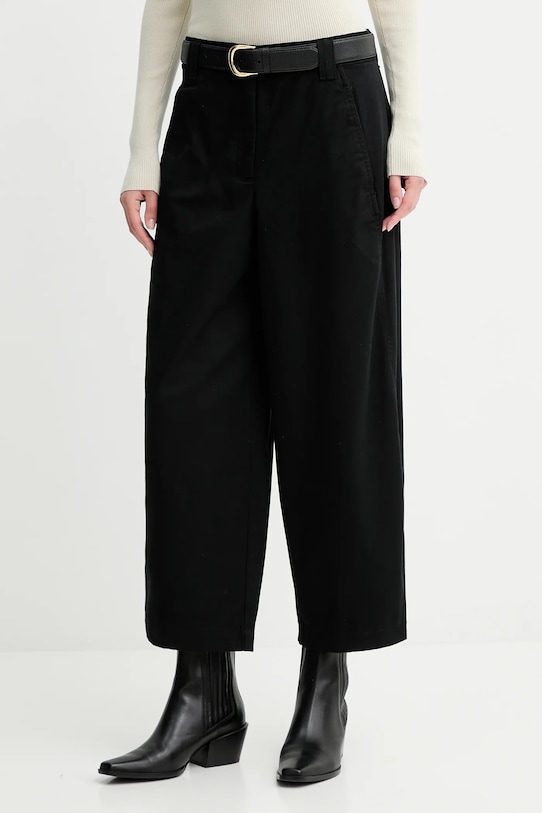 Calvin Klein Jeans pantaloni chinos nero LV044D662G