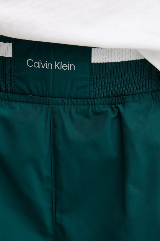 Nohavice Calvin Klein Jeans zelená LV044D609G