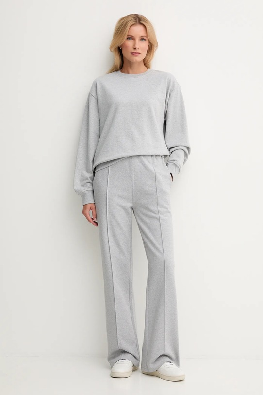 Calvin Klein Jeans spodnie dresowe LV047B240G szary NC25