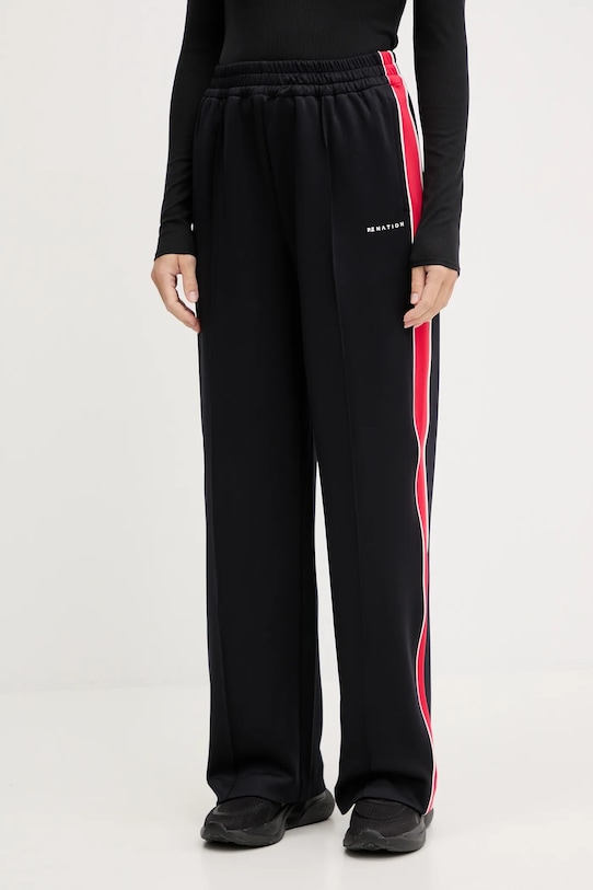 P.E Nation spodnie dresowe Man Down wzorzyste granatowy 243P093