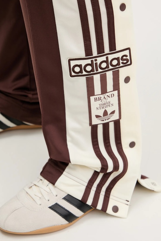 Παντελόνι φόρμας adidas Originals Adibreak καφέ KD2518