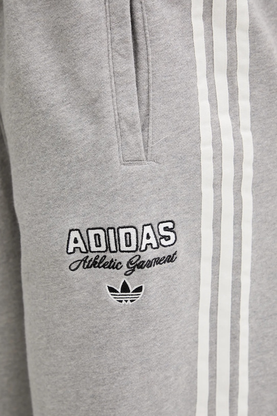 adidas Originals pantaloni de trening din bumbac GFX SWEATPANTS KF2313 gri