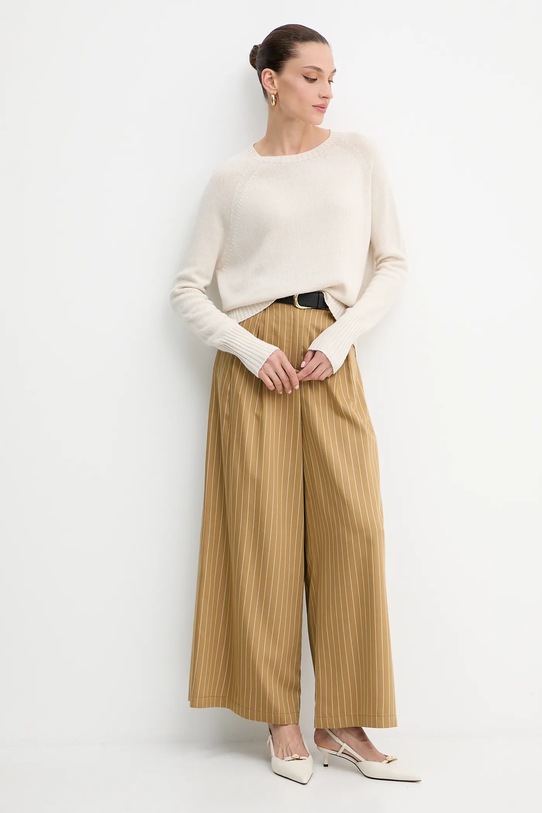 MAX&Co. spodnie 2526136071200 zielony AW25