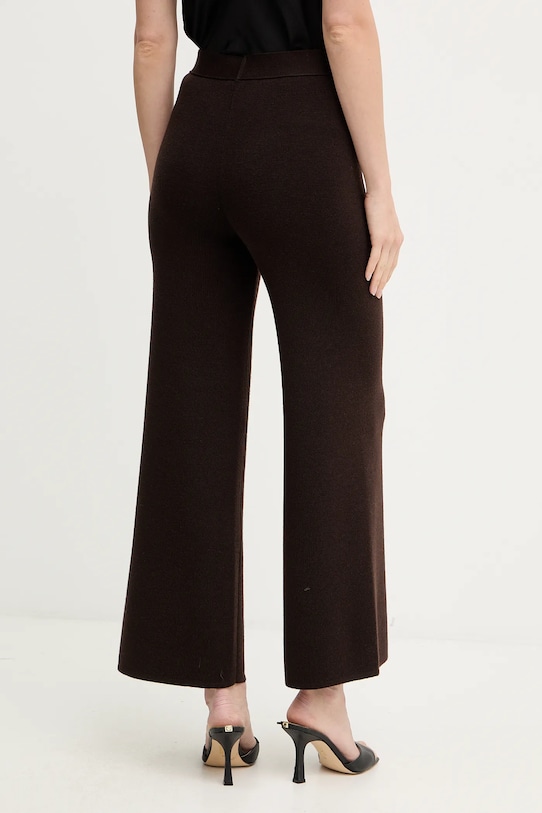 Odjeća Vunene hlače Luisa Spagnoli 100103.LS smeđa