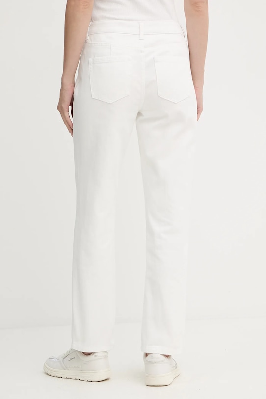 Îmbrăcăminte Morgan blugi din bumbac PBRAD alb