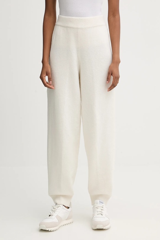 Calvin Klein Underwear spodnie lounge dzianina beżowy LV00QS7569