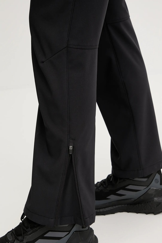 Odzież Jack Wolfskin spodnie outdoorowe TREK TERRAIN A65301 czarny