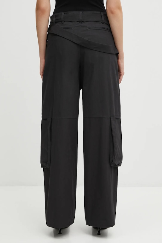 Odzież Heliot Emil spodnie AW25.W.10.220.BLK01 czarny