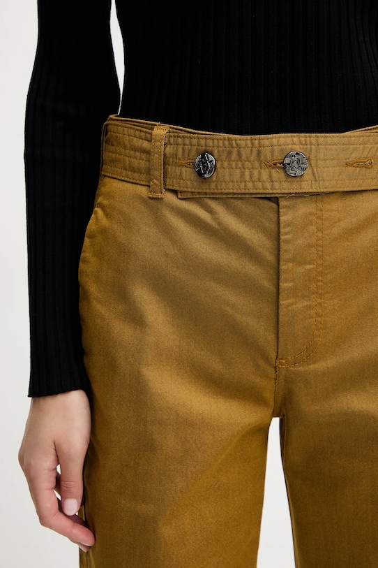 Liu Jo pantaloni verde MF5259.T7144