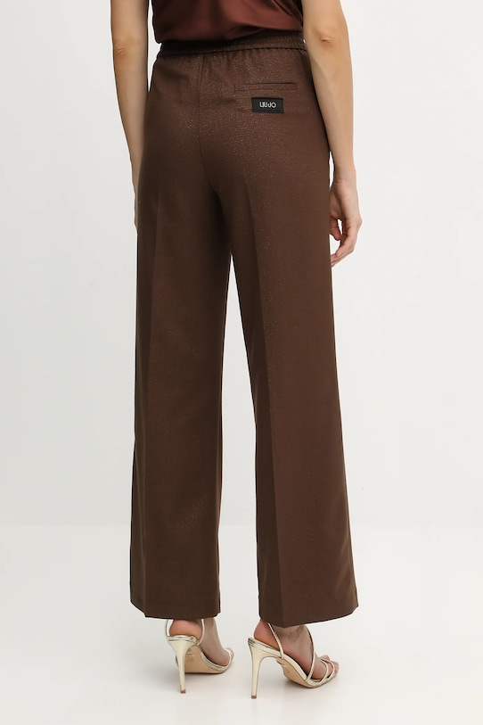 Odzież Liu Jo spodnie MF5349.T159A brązowy