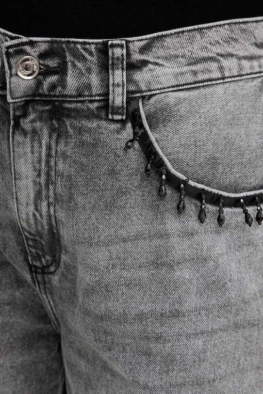 Liu Jo jeansy bawełniane MF5400.D4927 szary