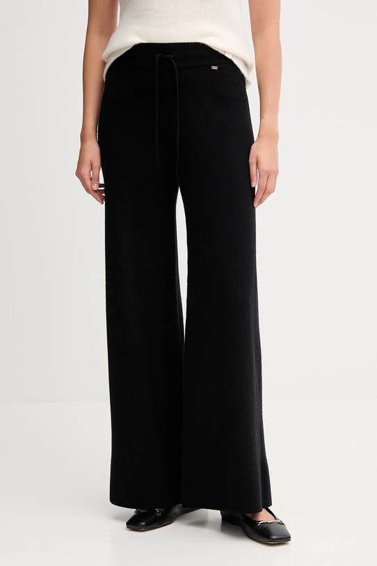 Gaudi spodnie dzianina czarny 521FD23002