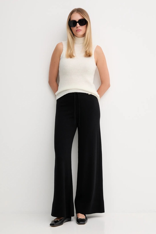 Gaudi spodnie 521FD23002 czarny AW25