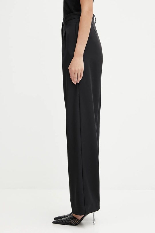 Fiorucci trousers Wide Leg Tailored Wool W02FPBPA464WO01BK01 black AW25