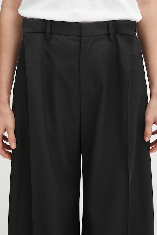 Брюки MM6 Maison Margiela чёрный S52KA0539.M35227.900