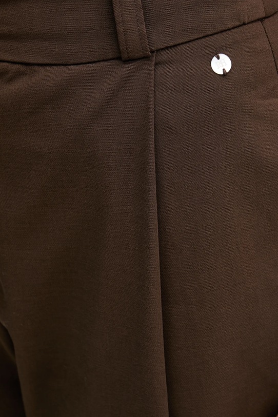 Pedro del Hierro spodnie 7602505 brązowy