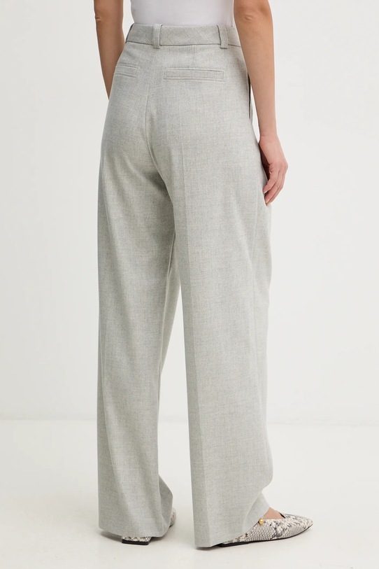 Odzież BOSS Orange spodnie z dodatkiem wełny 50547679 szary