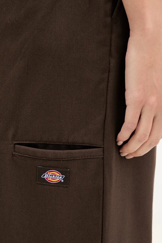 Dickies spodnie bawełniane brązowy DK0A87PL