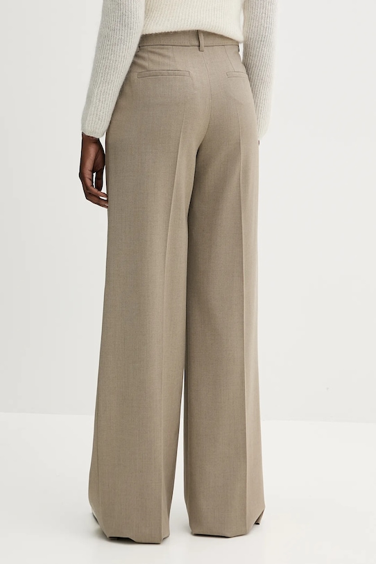 Одежда Брюки с шерстью Marella 2523136251200 зелёный