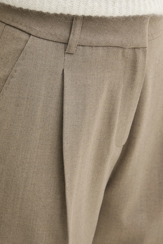 Брюки с шерстью Marella зелёный 2523136251200