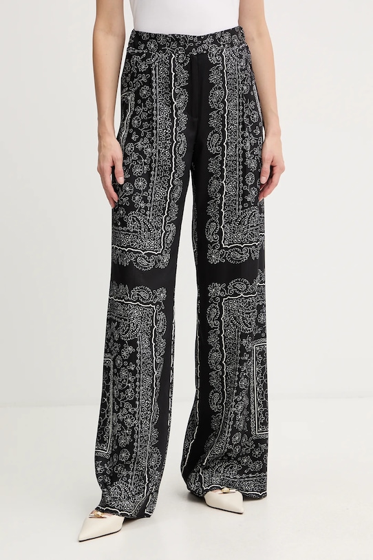 Marella spodnie tkanina czarny 2523136271200