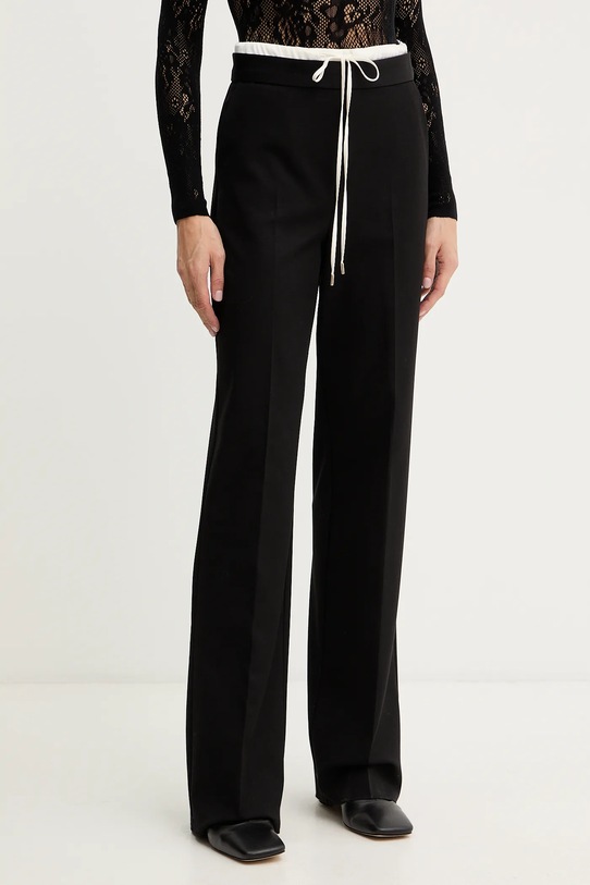 Marella spodnie Emme by Marella tkanina czarny 2525136032200