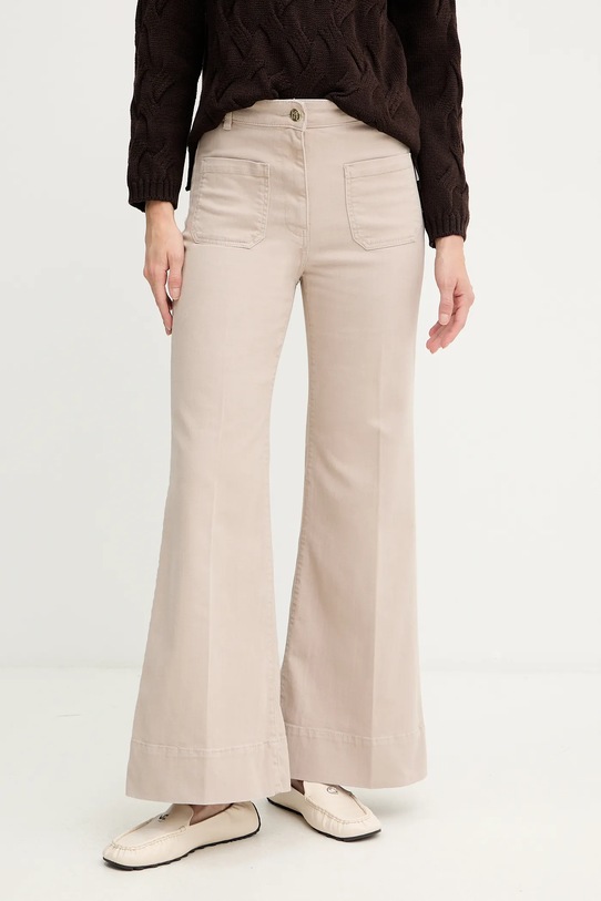 Marella jeansy Emme by Marella beżowy 2525136042200