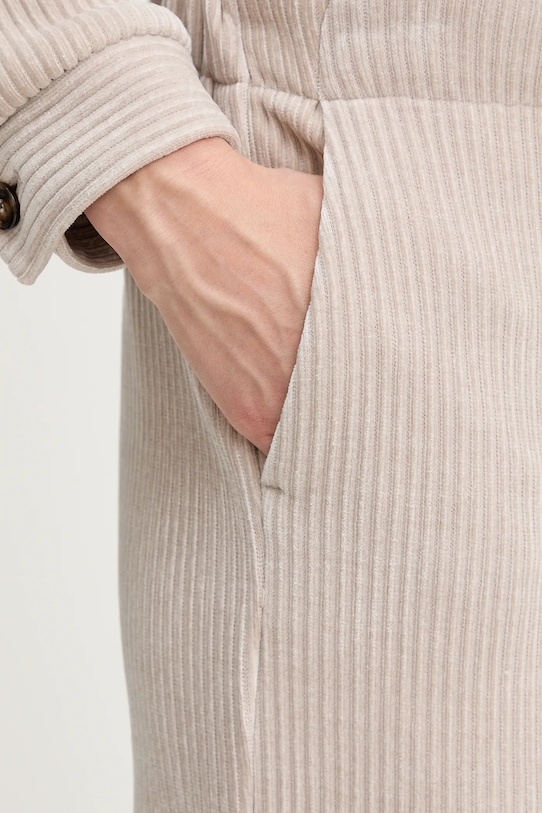 Marella spodnie sztruksowe Emme by Marella beżowy 2525786012200