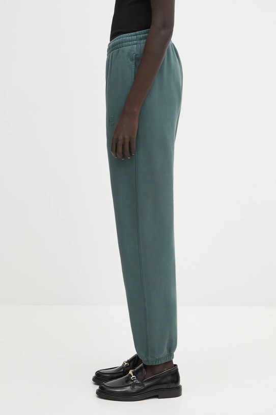 Памучен спортен панталон Anine Bing karter A.03.11675 зелен AW25