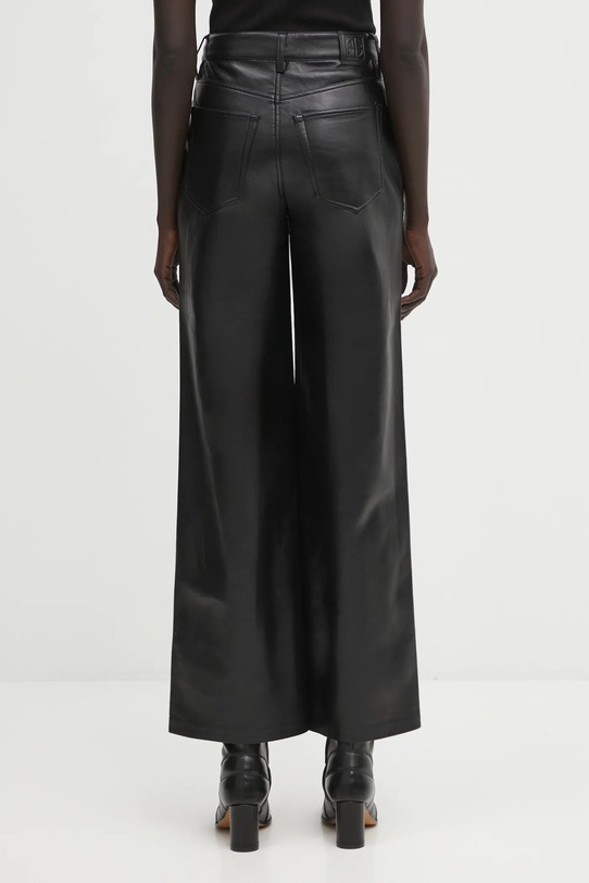 Odzież Anine Bing spodnie manon A.06.11292 czarny