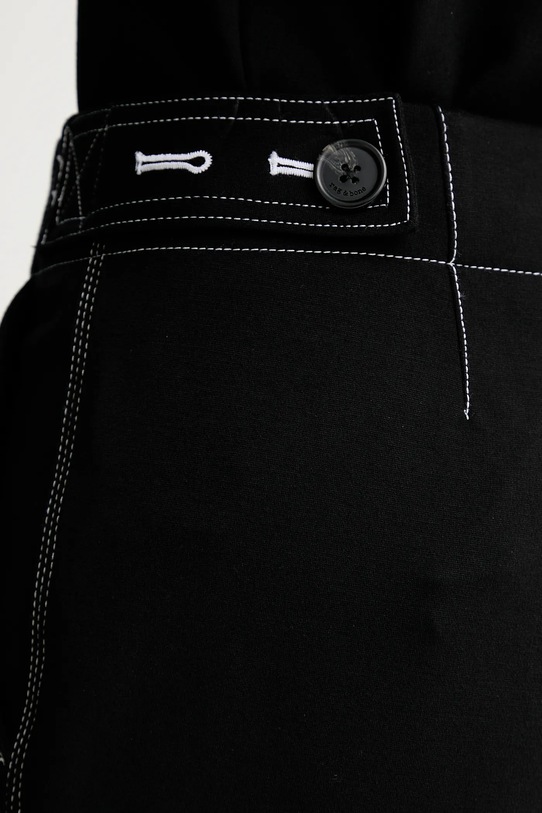 Rag & Bone spodnie czarny RE0H25F71PW