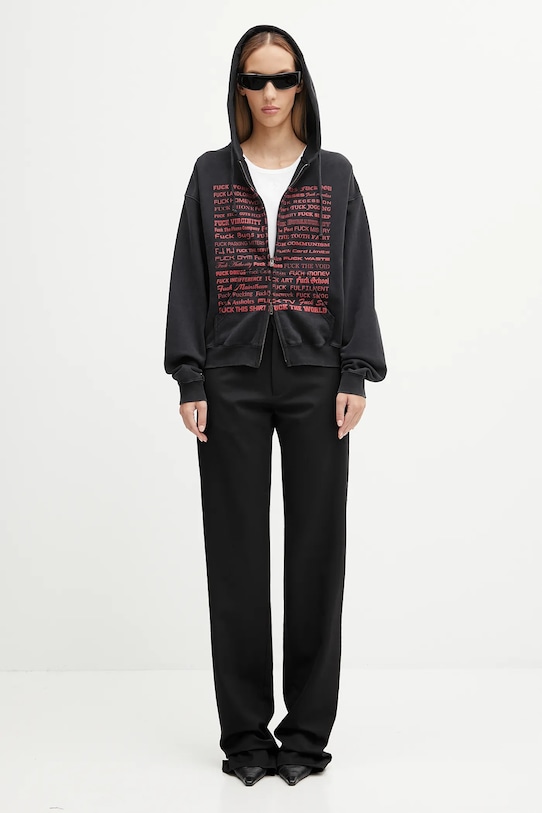 VETEMENTS wool blend trousers Fitted Tailored WH76TP300SB