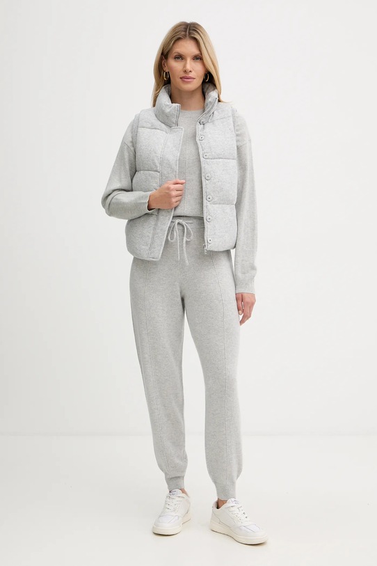 Кашемірові спортивні штани BOSS 50547858 сірий AW25