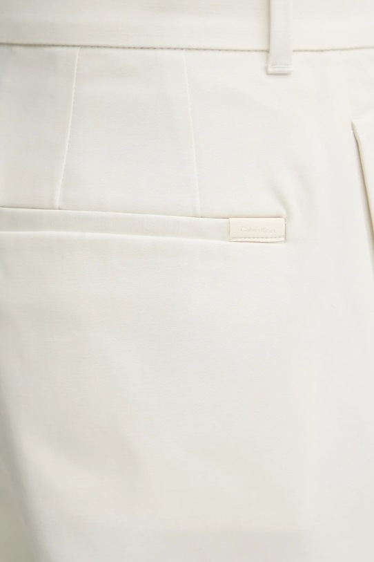 Calvin Klein spodnie beżowy LV044D664G