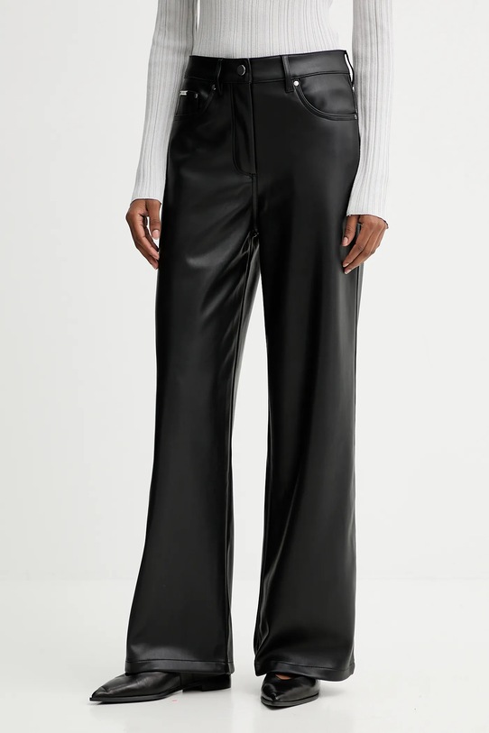 Calvin Klein Jeans spodnie prosty czarny LV044D619G