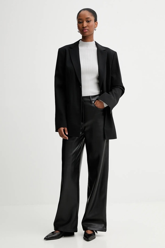 Calvin Klein Jeans spodnie LV044D619G czarny NC25