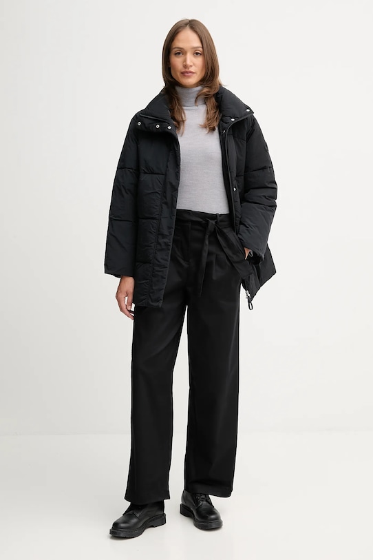 Calvin Klein Jeans pantaloni LV044D639G negru AW25