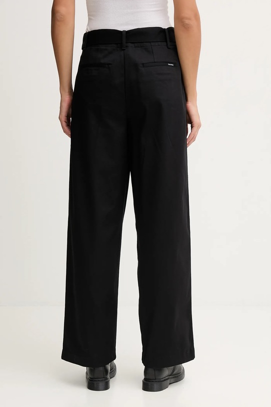 Odzież Calvin Klein Jeans spodnie LV044D639G czarny