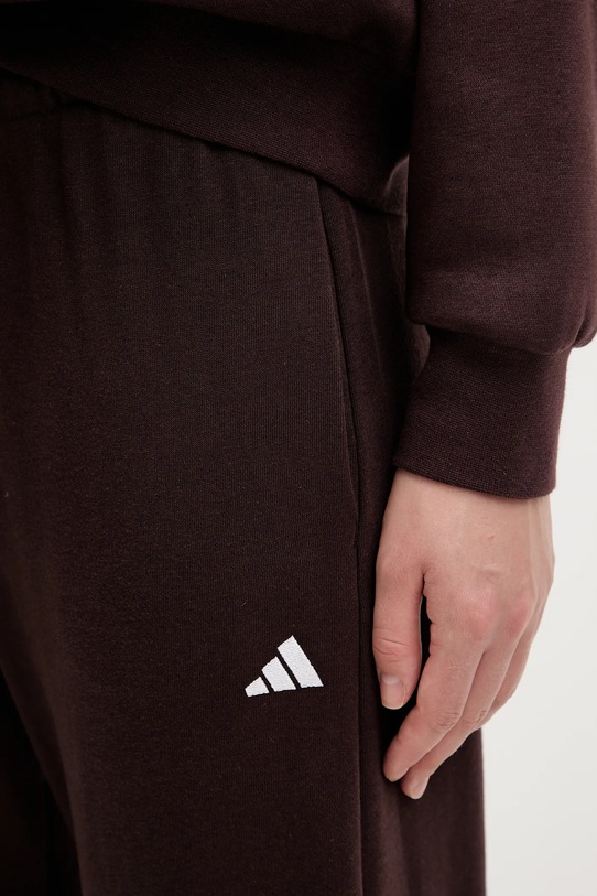adidas spodnie dresowe Essentials brązowy JX3864