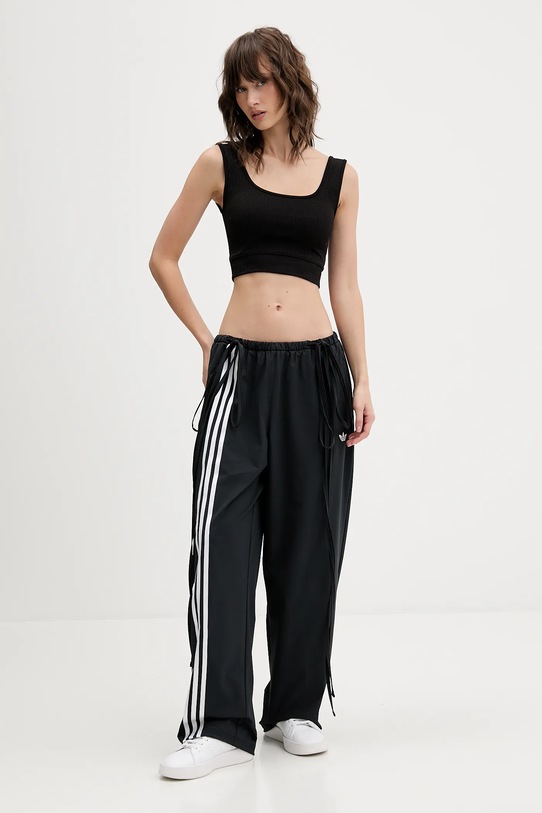 adidas Originals spodnie dresowe Ribbon JV9727 czarny AW25