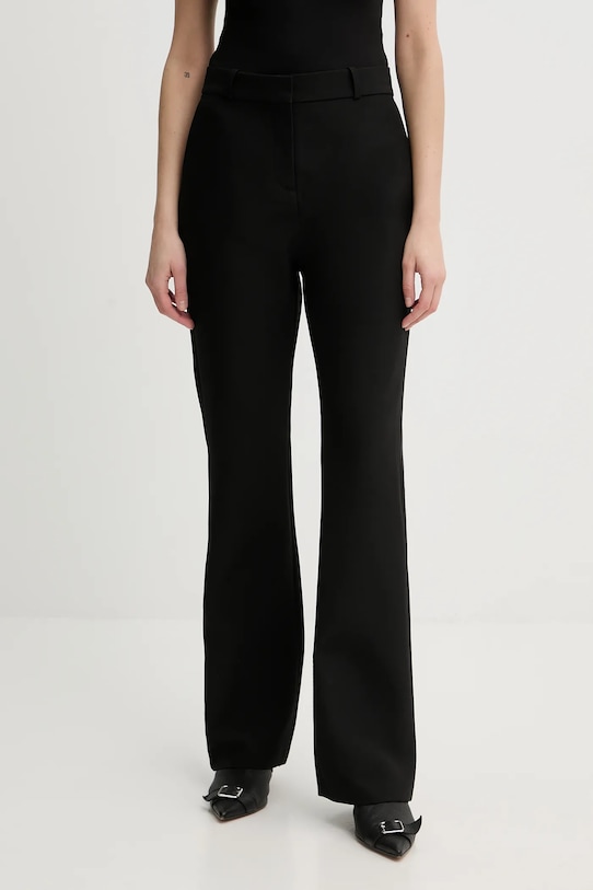 Nohavice Coperni Boyfriend látka čierna COPP117F3004