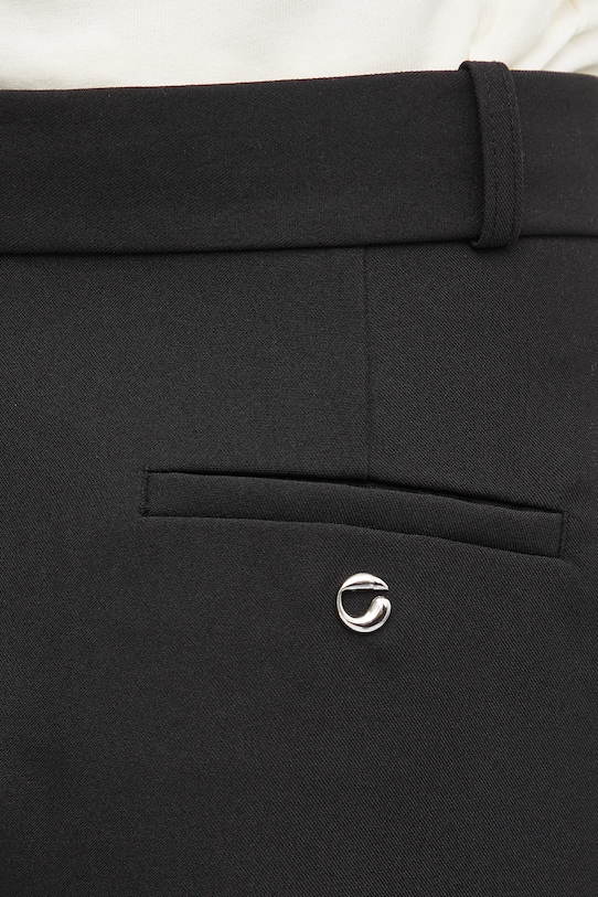 Παντελόνι Coperni Boyfriend μαύρο COPP117F3004