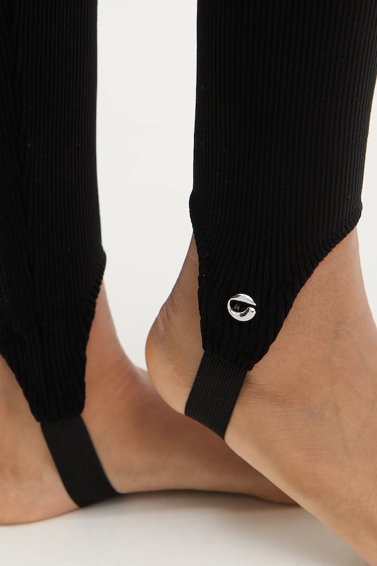 Coperni spodnie Hybrid Rib czarny COPP138F3004