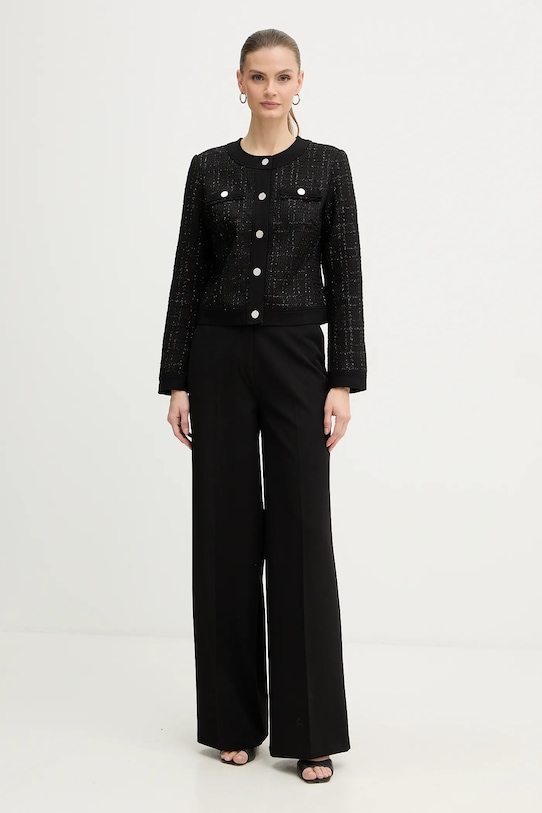 Morgan spodnie PIE.F czarny AW25